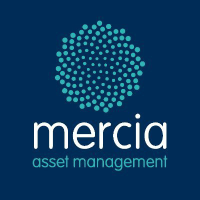 Mercia Asset Management (MERC)의 로고.