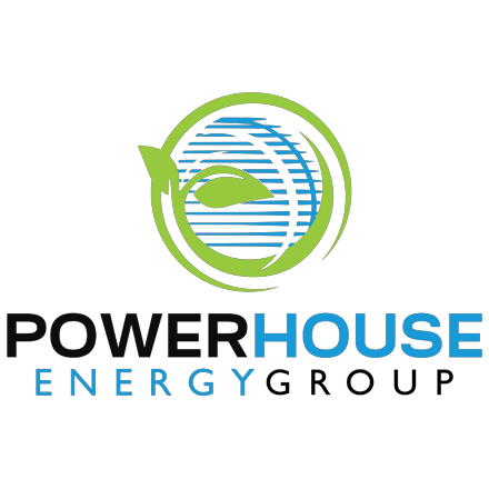 Powerhouse Energy (PHE)의 로고.