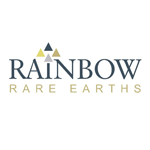 Rainbow Rare Earths (RBW)의 로고.