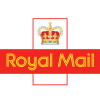 Royal Mail (RMG)의 로고.