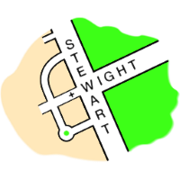 Stewart & Wight (STE)의 로고.