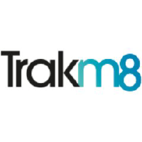 Trakm8 (TRAK)의 로고.