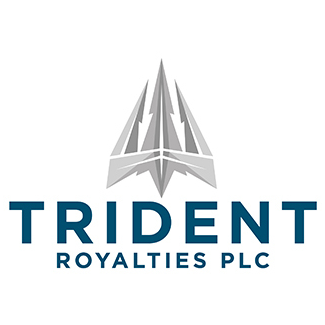 Trident Royalties (TRR)의 로고.