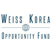 Weiss Korea Opportunity (WKOF)의 로고.