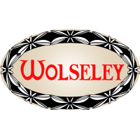 Wolseley (WOS)의 로고.