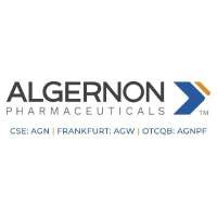 Algernon Pharmaceuticals (QB) (AGNPF)의 로고.