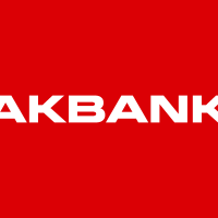 Akbank Turk Anonim Sirketi (QX) (AKBTY)의 로고.