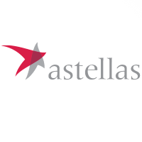 Astellas Pharma (PK) (ALPMF)의 로고.