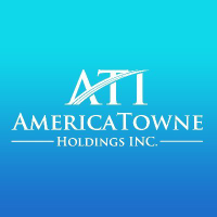 AmericaTowne (CE) (ATMO)의 로고.