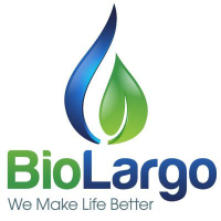 BioLargo (QB) (BLGO)의 로고.