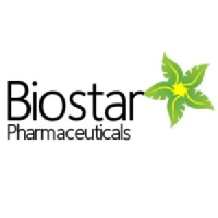 Biostar Pharmaceuticals (CE) (BSPM)의 로고.