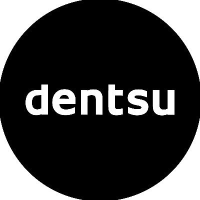 Dentsu (PK) (DNTUY)의 로고.