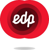 Energias De Portugal (PK) (EDPFY)의 로고.