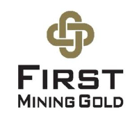 First Mining Gold (QX) (FFMGF)의 로고.