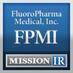 FluoroPharma Medical (CE) (FPMI)의 로고.