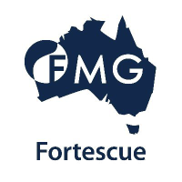 Fortescue (QX) (FSUMF)의 로고.