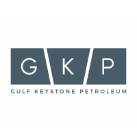 Gulf Keystone Pete (PK) (GFKSY)의 로고.
