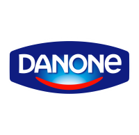Groupe Danone Fgn (QX) (GPDNF)의 로고.