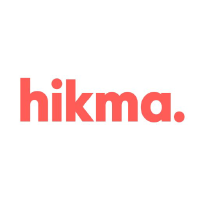 Hikma Pharmaceuticals (PK) (HKMPY)의 로고.
