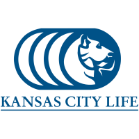 Kansas City Life Insurance (QX) (KCLI)의 로고.