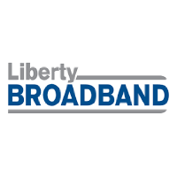 Liberty Broadband (QB) (LBRDB)의 로고.