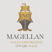 Magellan Gold (PK) (MAGE)의 로고.