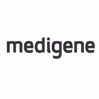 Medigene (PK) (MDGEF)의 로고.