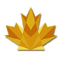 Maple Gold Mines (QB) (MGMLF)의 로고.