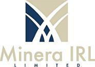 Minera IRL (QB) (MRLLF)의 로고.