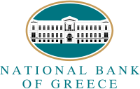 National Bank of Greece (PK) (NBGIF)의 로고.