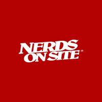 Nerds On Site (QB) (NOSUF)의 로고.