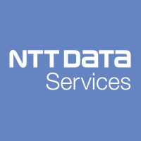 NTT Data (PK) (NTTDF)의 로고.