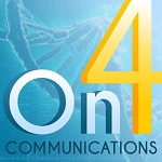 On4 Communications (PK) (ONCI)의 로고.