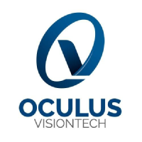 Oculus Visiontech (QB) (OVTZ)의 로고.