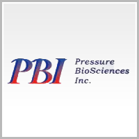 Pressure Biosciences (QB) (PBIO)의 로고.