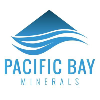 Pacific Bay Minerals (PK) (PBMFF)의 로고.