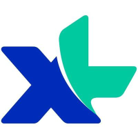 PT XL Axiata Tbk (PK) (PTXKY)의 로고.