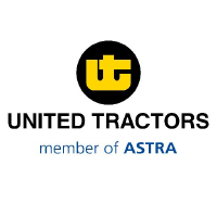 PT United Tractors (PK) (PUTKY)의 로고.
