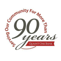Quaint Oak Bancorp (QB) (QNTO)의 로고.