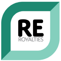 RE Royalties (QX) (RROYF)의 로고.