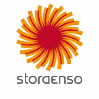 Stora Enso (QX) (SEOAY)의 로고.