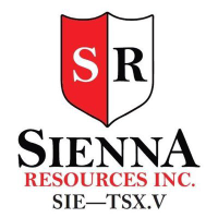 Sienna Resources (PK) (SNNAF)의 로고.