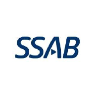 Ssab Swedish Steel (PK) (SSAAY)의 로고.
