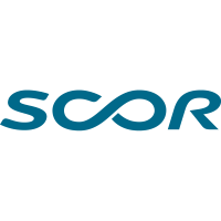 Scor (PK) (SZCRF)의 로고.