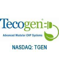 Tecogen (QX) (TGEN)의 로고.