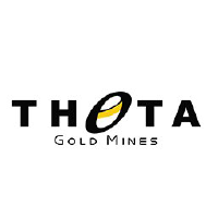 Theta Gold Mines (PK) (TGMGF)의 로고.