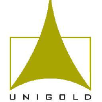 Unigold (QB) (UGDIF)의 로고.