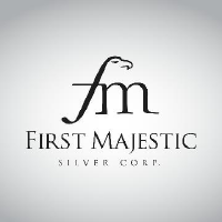 의 로고 First Majestic Silver