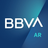 Banco BBVA Argentina (BBAR)의 로고.