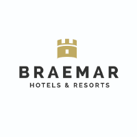 Braemar Hotels and Resorts (BHR)의 로고.